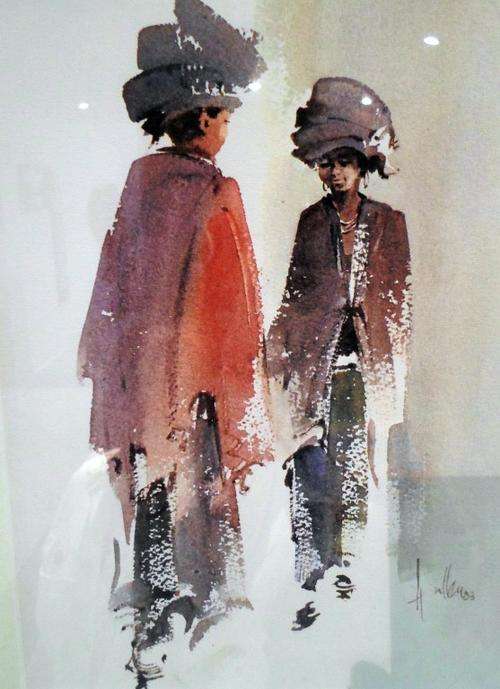 Wallace Hulley - Two ladies - Multimedia stunner!! - Invest now!!